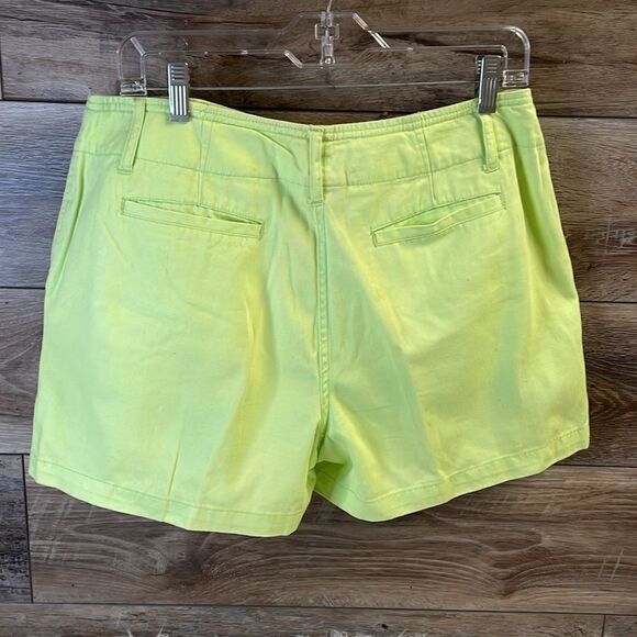 BAY STUDIOS Khakis Ladies Sherbert Green Cotton Chino Shorts Size 10 - Picture 5 of 9